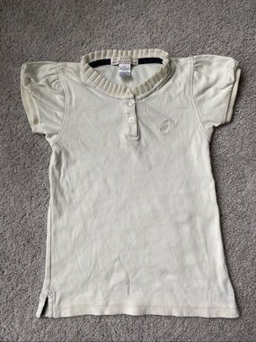 The Beaufort Bonnet Company Cream Polo size 6